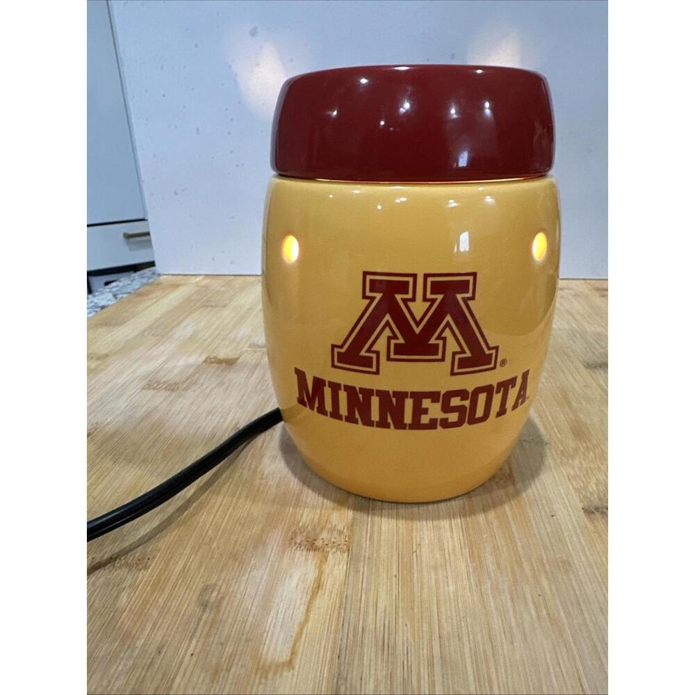 Scentsy University of Minnesota "U of M" Full Wax Warmer Campus Golden Gophers*